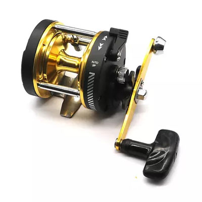 Geardrum izquierda derecha pesca disco